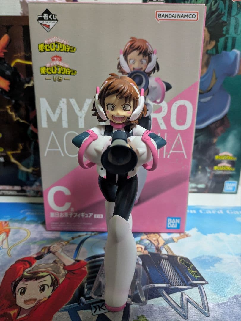 【2体セット】 僕のヒーローアカデミア一番くじ C賞 麗日お茶子 A賞 緑谷出久