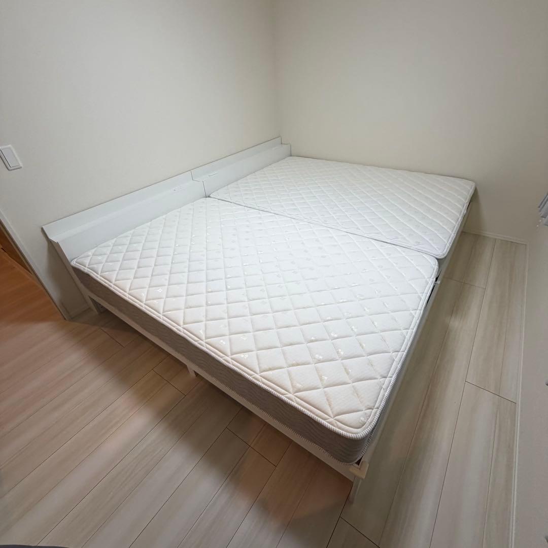 ダブルベット セミダブルベッド セット できれば引き取り