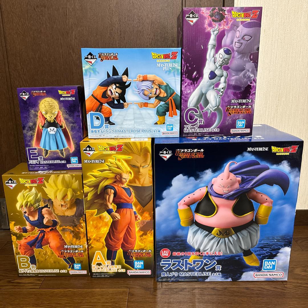 1番くじ　ドラゴンボール MASTERLISE コンプリート