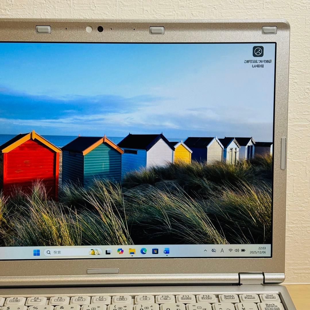 レッツノート PC Windows11 SSD DVD オフィス付き P-117